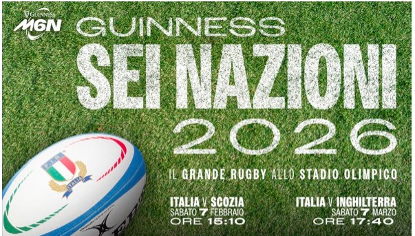 Apertura vendite Rugby 6 Nazioni  🏉  PROMO