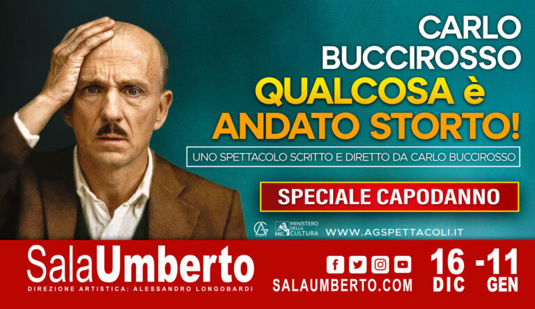 FW: Promozioni prossimi spettacoli dicembre 2025 – gennaio 2026 in Sala Umberto