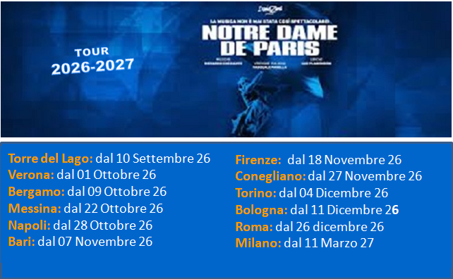Notre Dame de Paris Promo tour 26-27