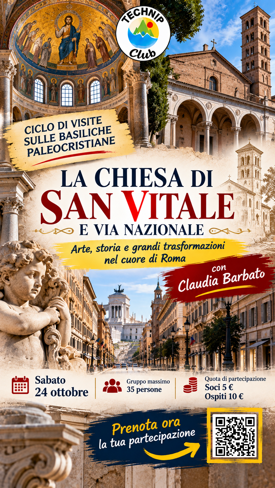 La Chiesa di San Vitale e Via Nazionale